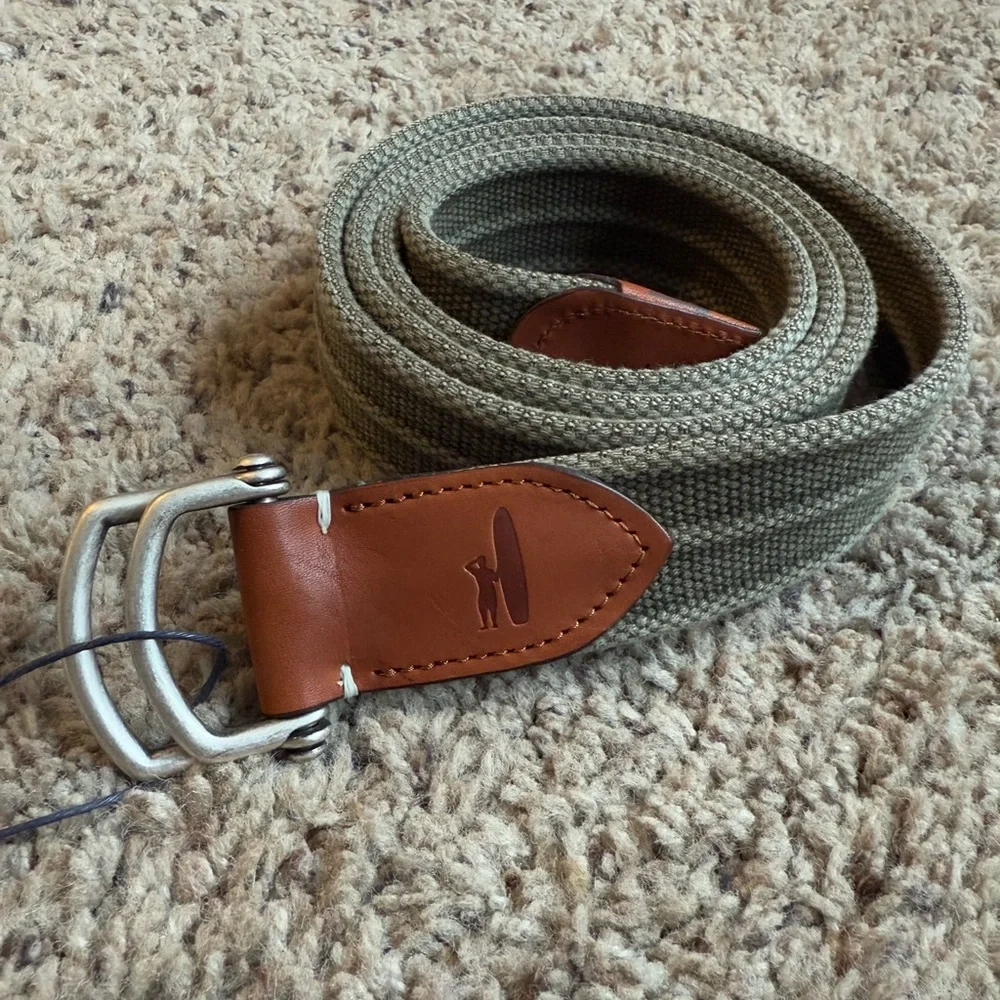 New Johnnie-O Belt Green XXL - Picture 1 of 5
